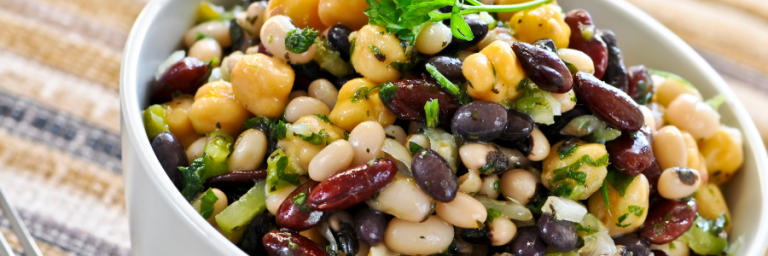 Bean Salad with Fresh Herbs