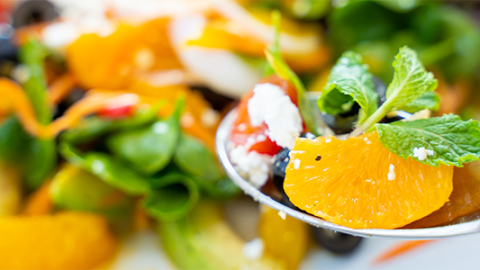 Blueberry Orange Mixed Green Salad Blueberry Orange Mixed Green Salad