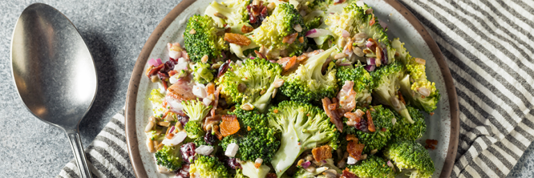 Citrus Broccoli Sunflower Salad