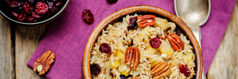 Dried Fruit and Nut Pilaf