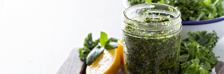 Lemon Kale Pesto