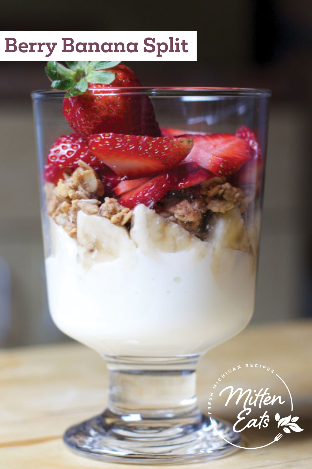 Berry Banana Split Mitten Eats