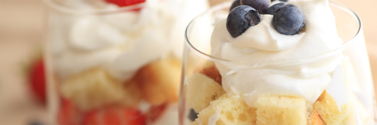 Very Berry and Cake Parfait
