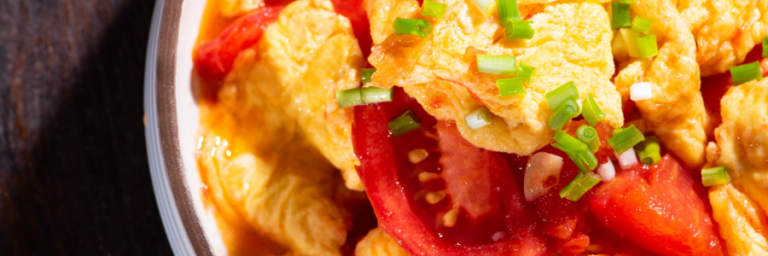 Tomato Scrambled Eggs