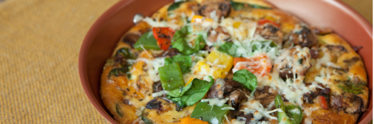 Vegetable Quiche, Hold the Crust