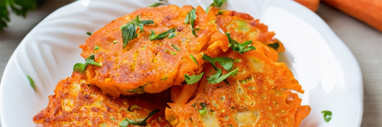 4-Ingredient Carrot Fritters