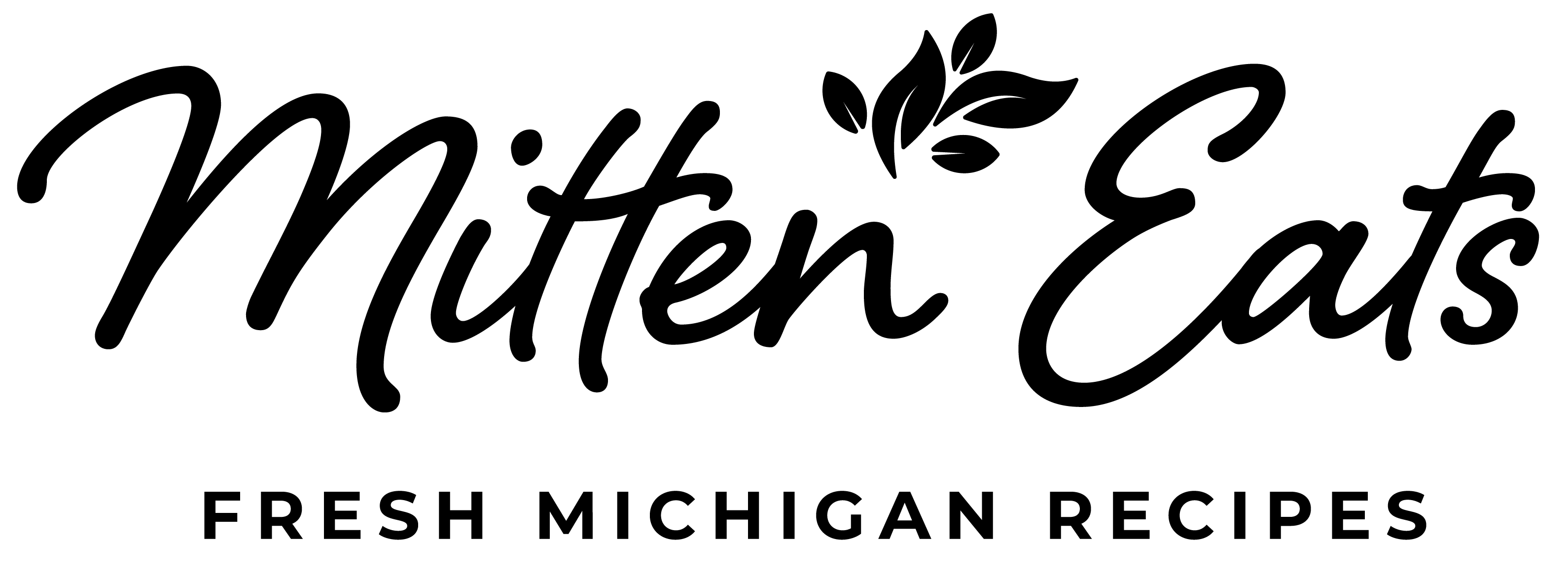 Mitten Eats black logo