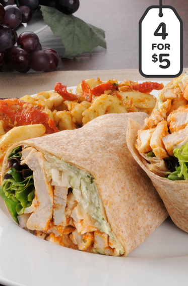 Buffalo Chicken Wraps