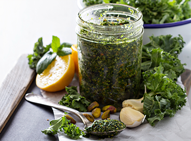 Lemon Kale Pesto