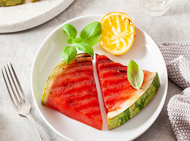 Spicy Grilled Watermelon