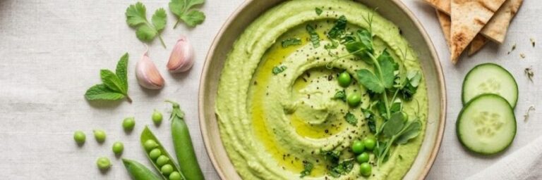 Fresh Pea Hummus