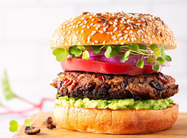 Half Veggie Burgers