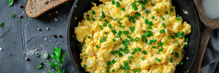 Creamy Soft-Scrambled Eggs