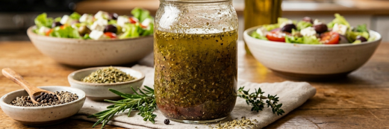 Homemade Greek Salad Dressing