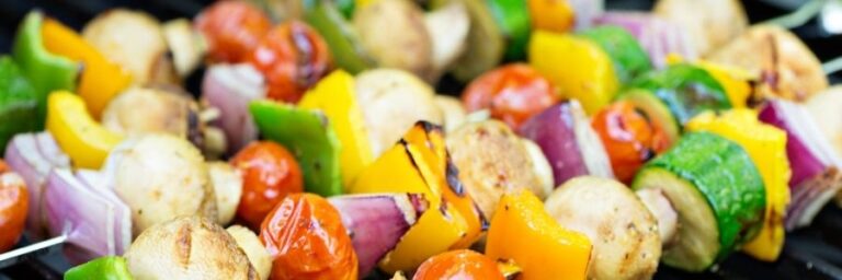 Savory Summer Veggie Kabobs