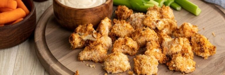 Spicy Air Fryer Cauliflower Bites